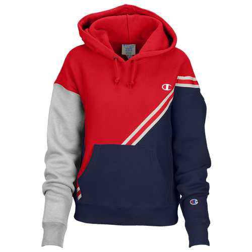 Womens Hoodie Champion Red And Blue Hoodie Blue Maroon Champion