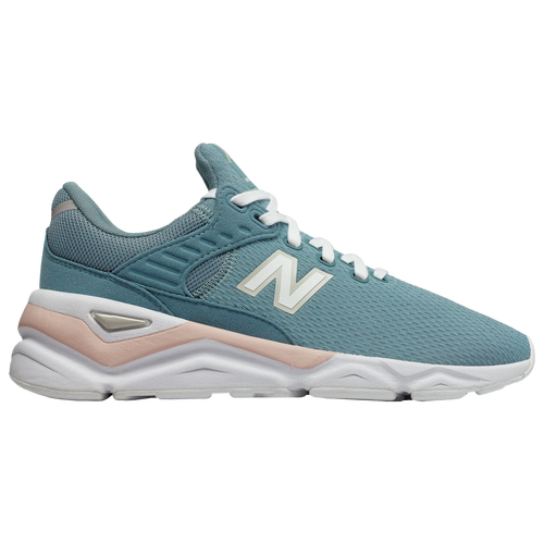 New Balance X90 - Women's - Casual - Shoes - Blue Fog/Oyster Pink